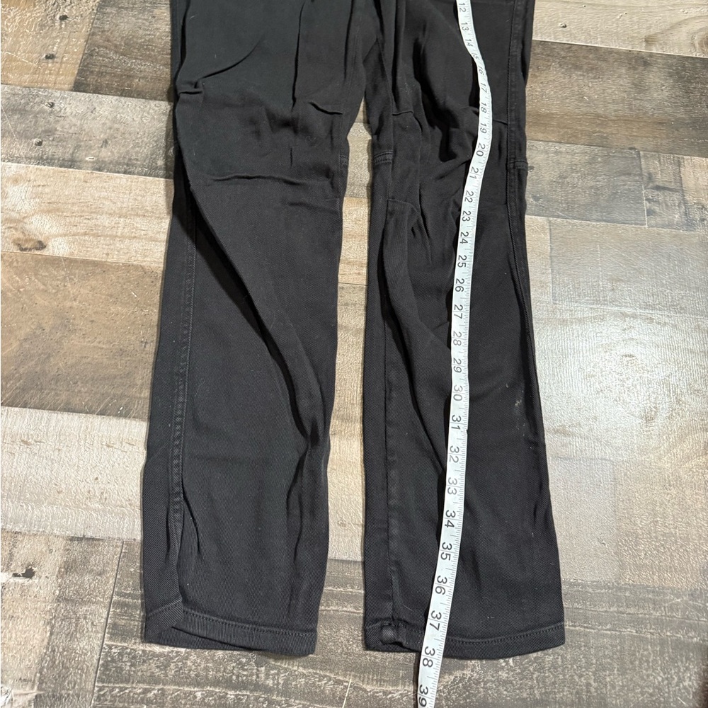 James Perse Women’s Black Drawstring Jogger Pants Size 2 Cotton Modal Casual‎ - Picture 2 of 9